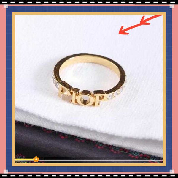 2022 fashion designer gold letter band rings bague for lady women party wedding lovers gift engagement jewelry with box8882222, Silver
2022 fashion designer gold letter band rings bague for lady women party wedding lovers gift engagement jewelry with box8882222, Silver