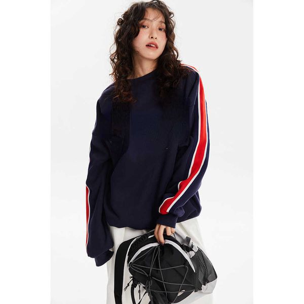 women's hoodies sweatshirts cyber girls' trendy sweater 2022 autumn new color letter color block casual top, Black
women's hoodies sweatshirts cyber girls' trendy sweater 2022 autumn new color letter color block casual top, Black