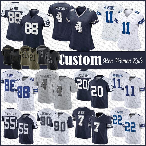 fans tees 11 micah parsons 88 ceedee lamb custom football jersey ezekiel elliott trevon diggs demarcus lawrence dak prescott cooper rush to, Black
fans tees 11 micah parsons 88 ceedee lamb custom football jersey ezekiel elliott trevon diggs demarcus lawrence dak prescott cooper rush to, Black