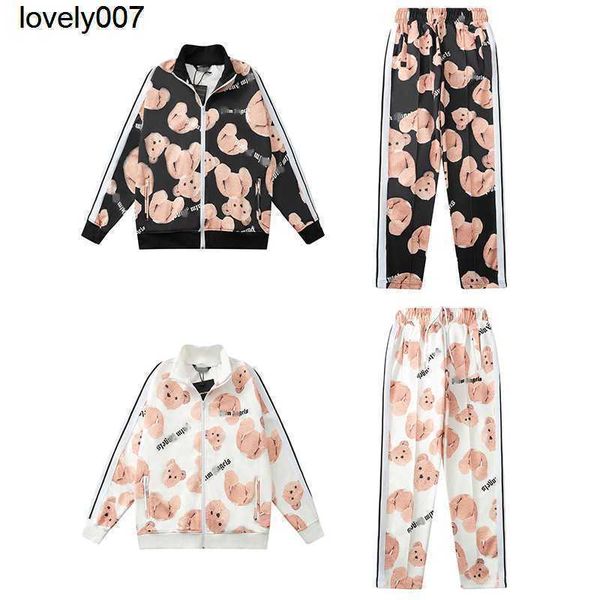 men's tracksuits brand palmss designer bear print men's women's casual couple loose sports suit angelss, Gray
men's tracksuits brand palmss designer bear print men's women's casual couple loose sports suit angelss, Gray