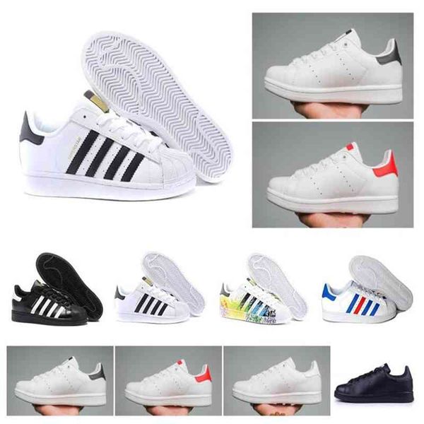 new superstar stan smith hologram iridescent junior gold superstars sneakers originals super star women men sports casual shoes raf simons, Black
new superstar stan smith hologram iridescent junior gold superstars sneakers originals super star women men sports casual shoes raf simons, Black
