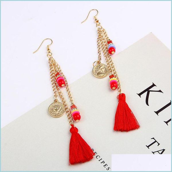 dangle chandelier long chain tassel earrings for women bohemian bead dangle earring ear statement jewelry gifts korean fashion 283 g dherh, Silver
dangle chandelier long chain tassel earrings for women bohemian bead dangle earring ear statement jewelry gifts korean fashion 283 g dherh, Silver