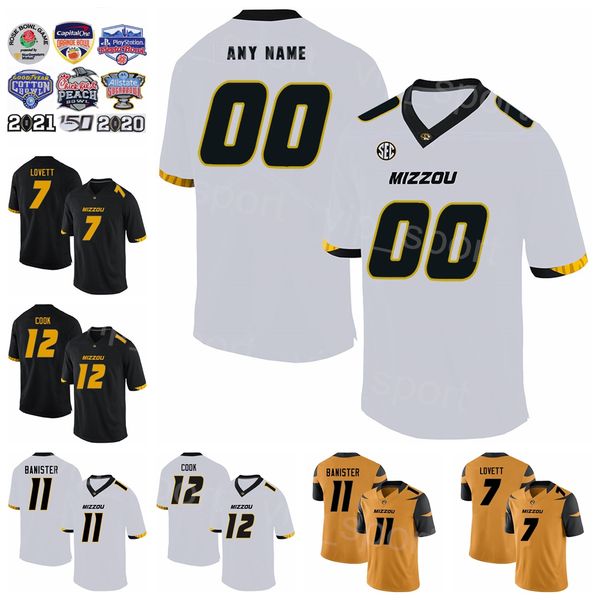 ncaa college missouri tigers football 12 brady cook jersey 8 nathaniel peat 20 cody schrader 7 dominic lovett 11 barrett banister 8 tyron ho, Black
ncaa college missouri tigers football 12 brady cook jersey 8 nathaniel peat 20 cody schrader 7 dominic lovett 11 barrett banister 8 tyron ho, Black