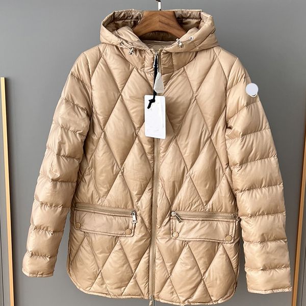 designer womens down and parkas slim fit slim diamond rectangle mesh hoodie embroidered badge casual thickened windproof warm jacket with be, Black
designer womens down and parkas slim fit slim diamond rectangle mesh hoodie embroidered badge casual thickened windproof warm jacket with be, Black