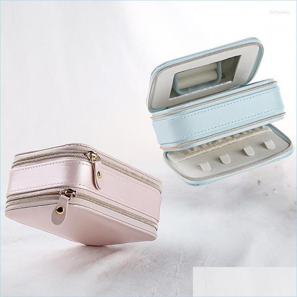 jewelry pouches bags jewelry pouches bags creative box storage holder mtifunctional ring portable zipper earring brit22 drop deliver dhxc9, Pink;blue
jewelry pouches bags jewelry pouches bags creative box storage holder mtifunctional ring portable zipper earring brit22 drop deliver dhxc9, Pink;blue