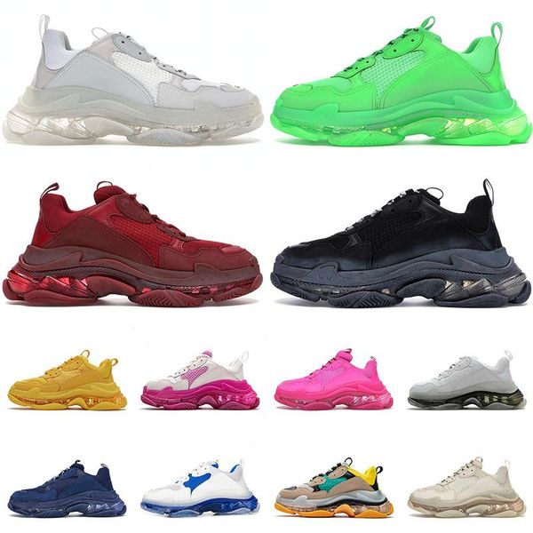 boot 17fw triple s paris platform running shoes designer crystal clear sole flat sneakers vintage dad trainers sports 36-45 sgz b zxp, Black
boot 17fw triple s paris platform running shoes designer crystal clear sole flat sneakers vintage dad trainers sports 36-45 sgz b zxp, Black