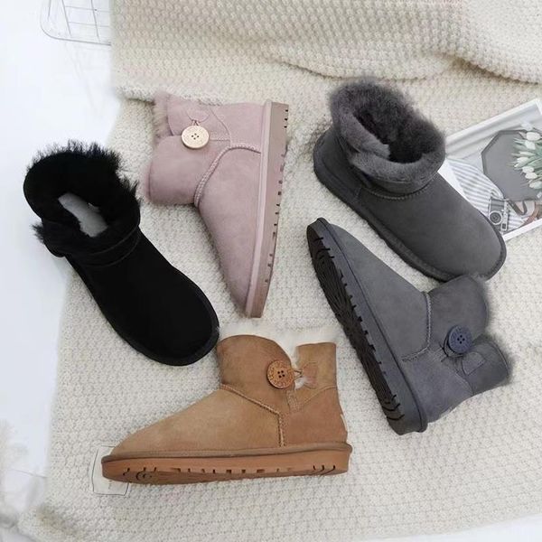 designer snow boots warm mini u5854 women ankle boot classic winter fur fluffy boots sheepskin cowskin genuine leather plush booties, Black
designer snow boots warm mini u5854 women ankle boot classic winter fur fluffy boots sheepskin cowskin genuine leather plush booties, Black