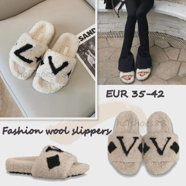 fashion flat slippers shearling warm slipper comfort women shoes wool plush womens slides nylon winter slide sandals luxury indoor slide des, Black
fashion flat slippers shearling warm slipper comfort women shoes wool plush womens slides nylon winter slide sandals luxury indoor slide des, Black