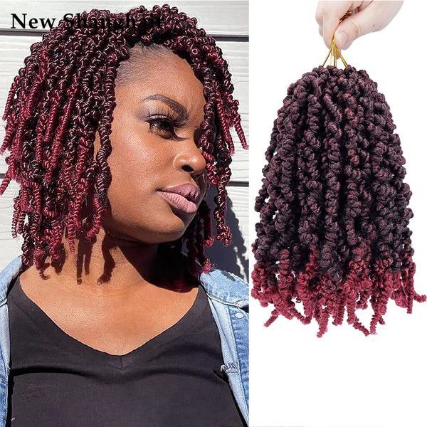 pre-twisted spring twist hair 10 inch pre-twisted crochet braids short curly bomb twist braiding hair extensions bs28, Black
pre-twisted spring twist hair 10 inch pre-twisted crochet braids short curly bomb twist braiding hair extensions bs28, Black