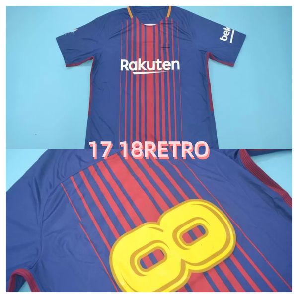 17 18 retro soccer jerseys camiseta de futbol jerseys bcn infinit for andres 8# iniesta football jersey gracias, Black
17 18 retro soccer jerseys camiseta de futbol jerseys bcn infinit for andres 8# iniesta football jersey gracias, Black