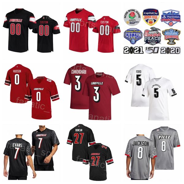 ncaa university football college 5 marshon ford jersey 27 kenderick duncan 3 malik cunningham 7 tiyon evans 8 lamar jackson 0 tyler hudson b, Black
ncaa university football college 5 marshon ford jersey 27 kenderick duncan 3 malik cunningham 7 tiyon evans 8 lamar jackson 0 tyler hudson b, Black