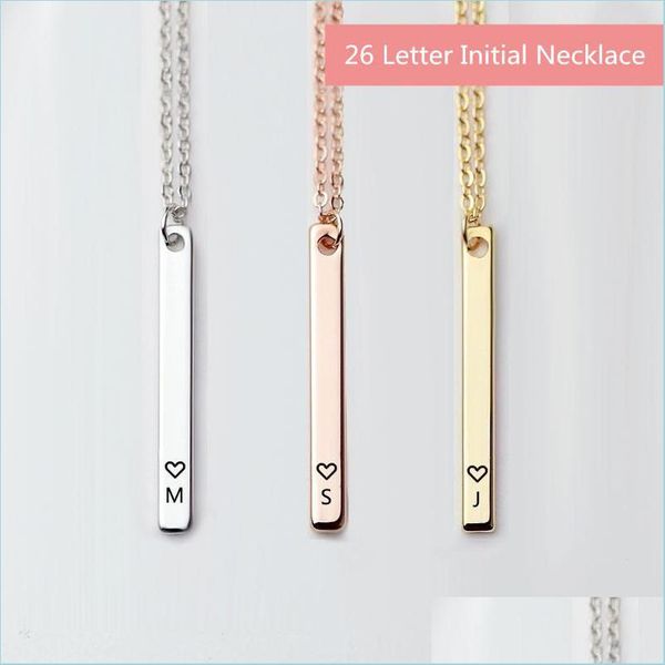 pendant necklaces letter necklace fashion initial letters a-z alphabet bar love pendant sier rose gold color women men jewelry nj0om dhade, Silver
pendant necklaces letter necklace fashion initial letters a-z alphabet bar love pendant sier rose gold color women men jewelry nj0om dhade, Silver