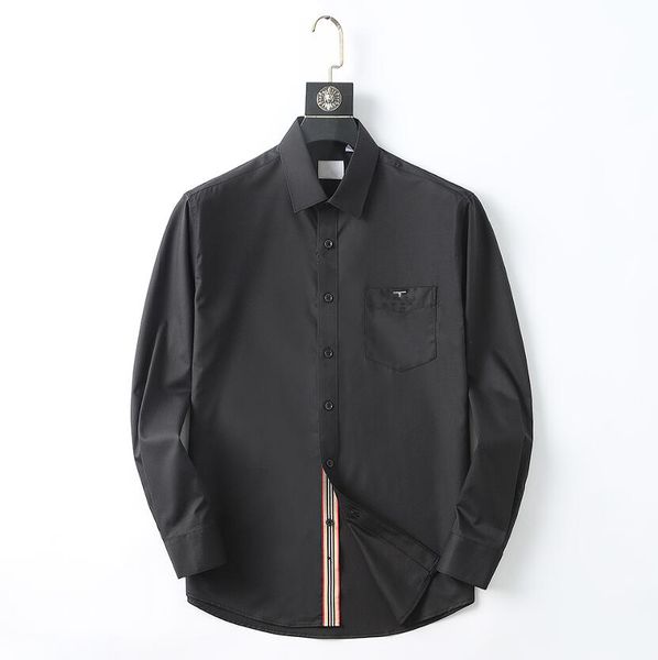 designer shirt black and white blue fashion style casual long sleeve shirt men's business shirt, White;black
designer shirt black and white blue fashion style casual long sleeve shirt men's business shirt, White;black
