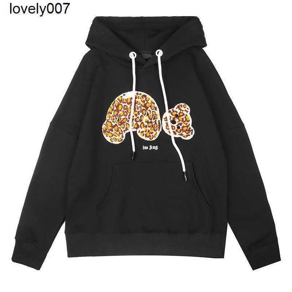 men's hoodies sweatshirts designer leopard print palmss broken headed sweater men's loose angelss fashion brand couple's cart, Black
men's hoodies sweatshirts designer leopard print palmss broken headed sweater men's loose angelss fashion brand couple's cart, Black