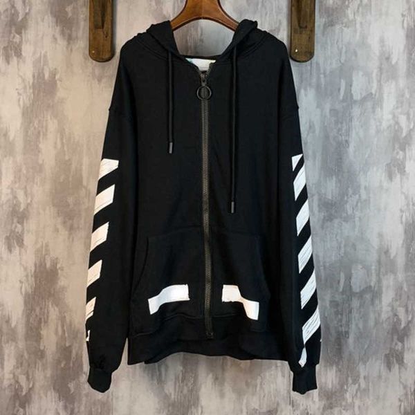 sweater designer hoodie seeking new couple cardigan zipper hooded jacket fashion stripe coat, Black
sweater designer hoodie seeking new couple cardigan zipper hooded jacket fashion stripe coat, Black