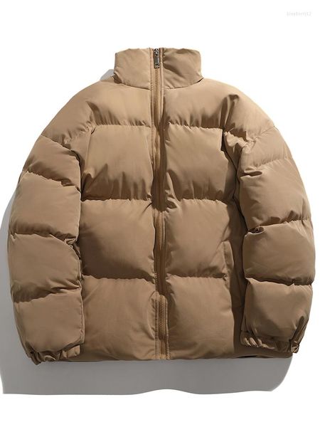 men's down winter jacket women casual solid stand collar coats female warm parkas woman, Black
men's down winter jacket women casual solid stand collar coats female warm parkas woman, Black
