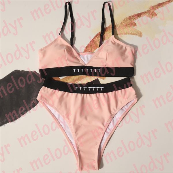 push up bra set letter print swimwear fashion designer padded underwear women vacation bathing suit, Black
push up bra set letter print swimwear fashion designer padded underwear women vacation bathing suit, Black