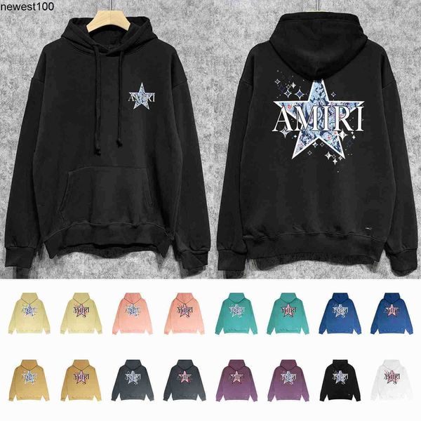 men's hoodies designer sweatshirts long term fashion brand amirs color five-star printed men's cotton hoodie sweater, Black
men's hoodies designer sweatshirts long term fashion brand amirs color five-star printed men's cotton hoodie sweater, Black
