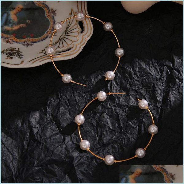 hoop huggie hoop artificial pearl earrings big circle women fashion ear pendants retro jewelry plated gold ears studs exaggeration 3 dhluc, Golden;silver
hoop huggie hoop artificial pearl earrings big circle women fashion ear pendants retro jewelry plated gold ears studs exaggeration 3 dhluc, Golden;silver