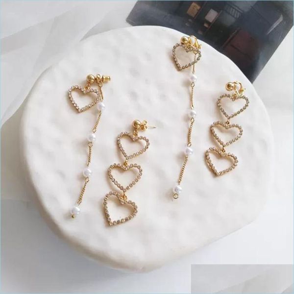 dangle chandelier asymmetry earrings love heart shaped dangling geometric crystal fashion accesories women long eardrop valentines d dhtmg, Silver
dangle chandelier asymmetry earrings love heart shaped dangling geometric crystal fashion accesories women long eardrop valentines d dhtmg, Silver