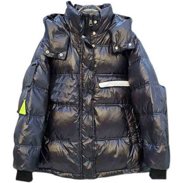 autumn and winter fashion foreign style bright face white duck thickened down women's new thermal jacket in 2021, Black
autumn and winter fashion foreign style bright face white duck thickened down women's new thermal jacket in 2021, Black