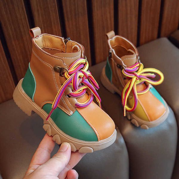 sneakers children's short boots outdoor casual fashion chelsea dent leather child shoes girl 2022 autumn winter new l221013, Black;red
sneakers children's short boots outdoor casual fashion chelsea dent leather child shoes girl 2022 autumn winter new l221013, Black;red