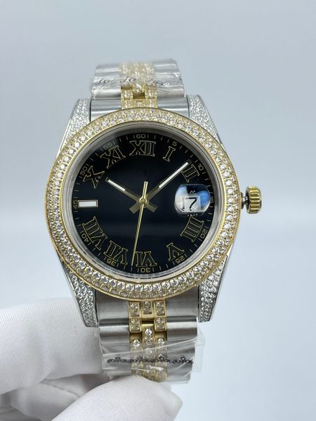 41mm mens watch luxury brand mechanical automatic movement stainless steel sapphire crystal aaa fashion business designer watches with diamo, Slivery;brown
41mm mens watch luxury brand mechanical automatic movement stainless steel sapphire crystal aaa fashion business designer watches with diamo, Slivery;brown
