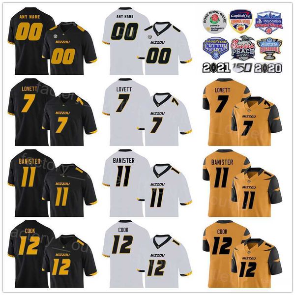 ncaa missouri tigers college football 7 dominic lovett jersey university 11 barrett banister 8 tyron hopper 12 brady cook 8 nathaniel peat 2, Black
ncaa missouri tigers college football 7 dominic lovett jersey university 11 barrett banister 8 tyron hopper 12 brady cook 8 nathaniel peat 2, Black
