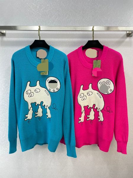 1012 l 2022 autumn women's sweaters pullover flora print crew neck blue red long sleeve weilan, White;black
1012 l 2022 autumn women's sweaters pullover flora print crew neck blue red long sleeve weilan, White;black