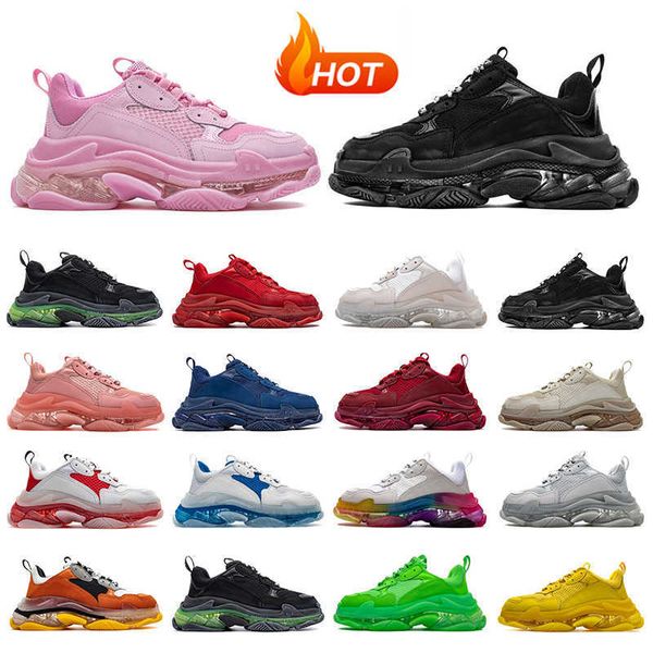 designer men women dad shoes 17fw triple s casual shoes chaussures clear bubble bottom mens sneakers black red old grandpa trainer anhu, Black;white
designer men women dad shoes 17fw triple s casual shoes chaussures clear bubble bottom mens sneakers black red old grandpa trainer anhu, Black;white