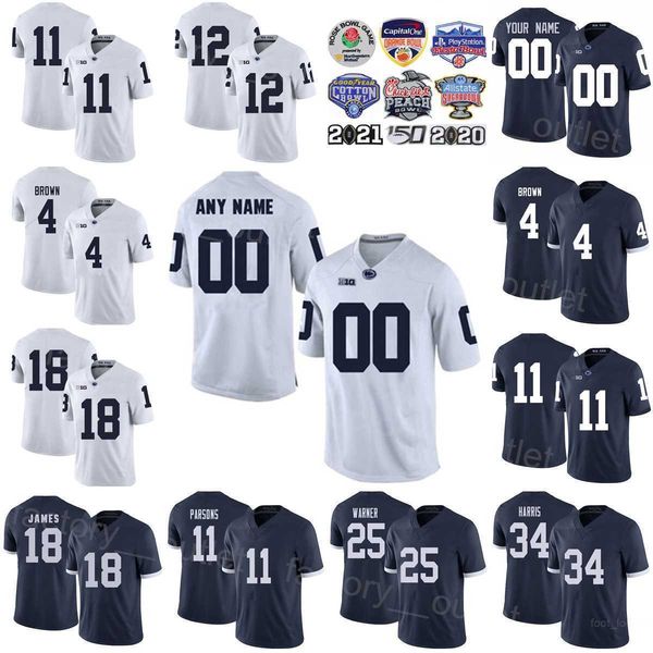ncaa psu college penn state nittany football 25 curt warner jersey 34 franco harris 4 journey brown 12 kerry collins 11 micah parsons 18 jes, Black
ncaa psu college penn state nittany football 25 curt warner jersey 34 franco harris 4 journey brown 12 kerry collins 11 micah parsons 18 jes, Black
