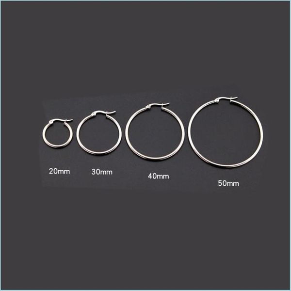 hoop huggie stainless steel hoop earrings 15mm-60mm exaggerated large round buckle earring for women jewelry accessories gift drop d dhzrx, Golden;silver
hoop huggie stainless steel hoop earrings 15mm-60mm exaggerated large round buckle earring for women jewelry accessories gift drop d dhzrx, Golden;silver