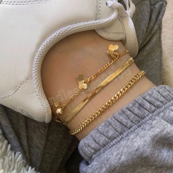 bohemia snake chain anklet set for women trend fashion gold color butterfly anklets foot bracelet beach jewelry, Red;blue
bohemia snake chain anklet set for women trend fashion gold color butterfly anklets foot bracelet beach jewelry, Red;blue