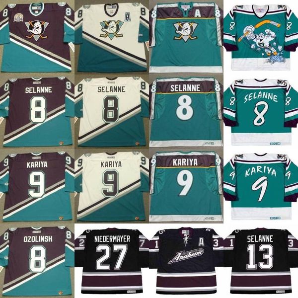 college wearanaheim mighty ducks 8 sandis ozolinsh 13 teemu selanne 9 paul kapiya 27 scott niedermayer 31 guy hebert custom hockey jerseys s, Black
college wearanaheim mighty ducks 8 sandis ozolinsh 13 teemu selanne 9 paul kapiya 27 scott niedermayer 31 guy hebert custom hockey jerseys s, Black