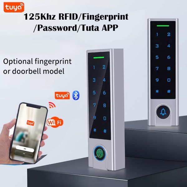 tuya 2.4g wifi remote control gate 125khz rfid fingerprint waterproof access control wireless door lock
tuya 2.4g wifi remote control gate 125khz rfid fingerprint waterproof access control wireless door lock
