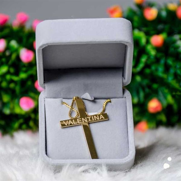 pendant necklaces custom jesus cross nameplate pendant necklace personalized box chain christian name necklace religious jewelry stainless s, Silver
pendant necklaces custom jesus cross nameplate pendant necklace personalized box chain christian name necklace religious jewelry stainless s, Silver