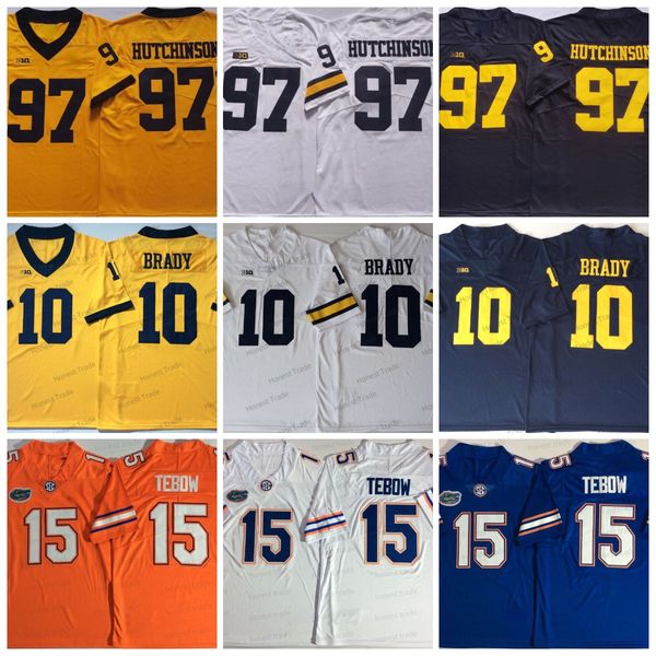ncaa michigan football jersey 97 aidan hutchinson 10 tom brady florida gators 15 tim tebow yellow white navy blue mens college football jers, Black
ncaa michigan football jersey 97 aidan hutchinson 10 tom brady florida gators 15 tim tebow yellow white navy blue mens college football jers, Black
