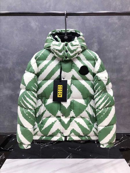men's down parkas the classic mens and womens down jacket is printed with a knitted panel for casual designers, Black
men's down parkas the classic mens and womens down jacket is printed with a knitted panel for casual designers, Black