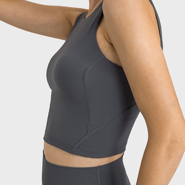 lulu exercise athletic high neck bra slim fit yoga vest bras elastic u back sports tank women designer vest cups
lulu exercise athletic high neck bra slim fit yoga vest bras elastic u back sports tank women designer vest cups