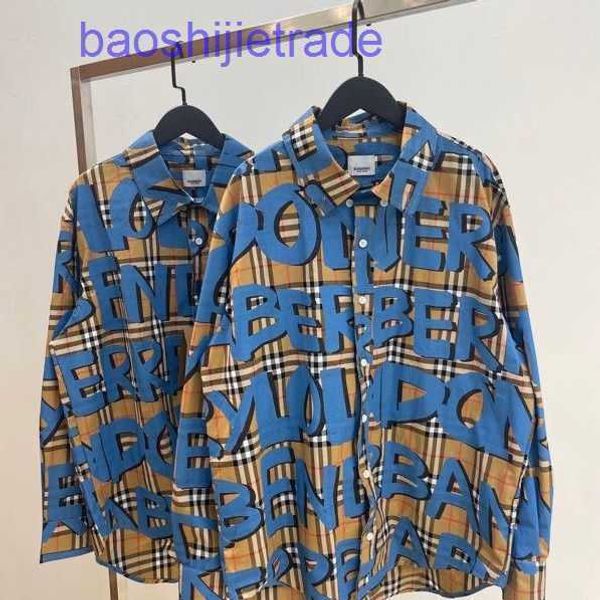 designer casual men shirts brand burbely online shop 2022 autumn new classic plaid shirt men's and women's fas mv2s, White;black
designer casual men shirts brand burbely online shop 2022 autumn new classic plaid shirt men's and women's fas mv2s, White;black