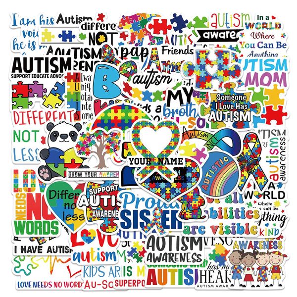 autism awareness stickers 50pcs water bottle sticker lapdecal skateboard sticker fe146
autism awareness stickers 50pcs water bottle sticker lapdecal skateboard sticker fe146