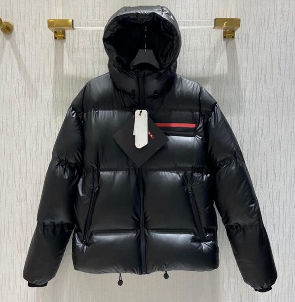 red label down jacket for men and women fashion designer brand women's clothing thickened warm down jacket bread jacket, Black
red label down jacket for men and women fashion designer brand women's clothing thickened warm down jacket bread jacket, Black