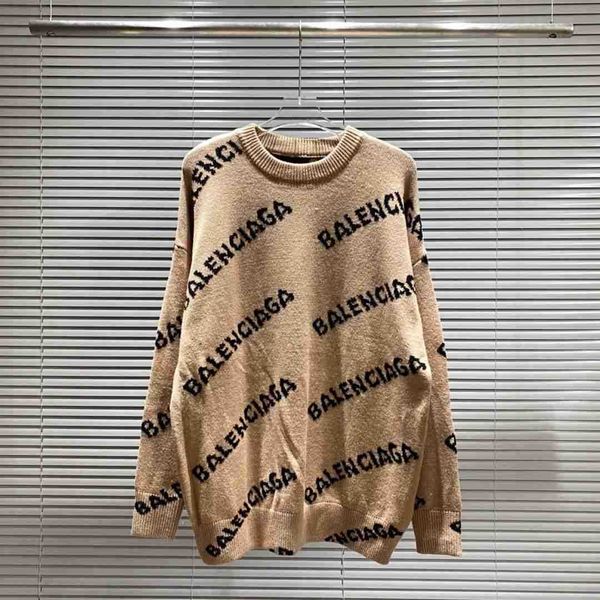 sweater ladies cardigan fashion women new 2022 balemcigas autumn winter brand paris knitted men's women's crew neck letter jacquar, White;black
sweater ladies cardigan fashion women new 2022 balemcigas autumn winter brand paris knitted men's women's crew neck letter jacquar, White;black