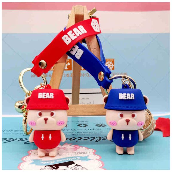 keychains cartoon cartoon bear doll key chain pendant car decoration bag key chain ring pendant gift ground push, Silver
keychains cartoon cartoon bear doll key chain pendant car decoration bag key chain ring pendant gift ground push, Silver