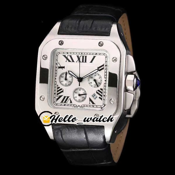 42mm 100 w20090x8 sport watches white dial miyota quartz chronograph mens watch steel case satch leather strap high quality
42mm 100 w20090x8 sport watches white dial miyota quartz chronograph mens watch steel case satch leather strap high quality