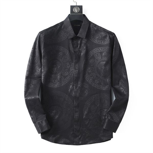 2022 happyjeffery new men shirts slim fit floral printed long sleeve button male business casual men's shirt dress casual asian size, White;black
2022 happyjeffery new men shirts slim fit floral printed long sleeve button male business casual men's shirt dress casual asian size, White;black