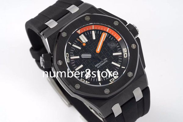 15706 ceramic mens watch ipf factory black dial swiss 3120 automatic 28800vph sapphire crystal luxury watches water resistance 50m, Slivery;brown
15706 ceramic mens watch ipf factory black dial swiss 3120 automatic 28800vph sapphire crystal luxury watches water resistance 50m, Slivery;brown