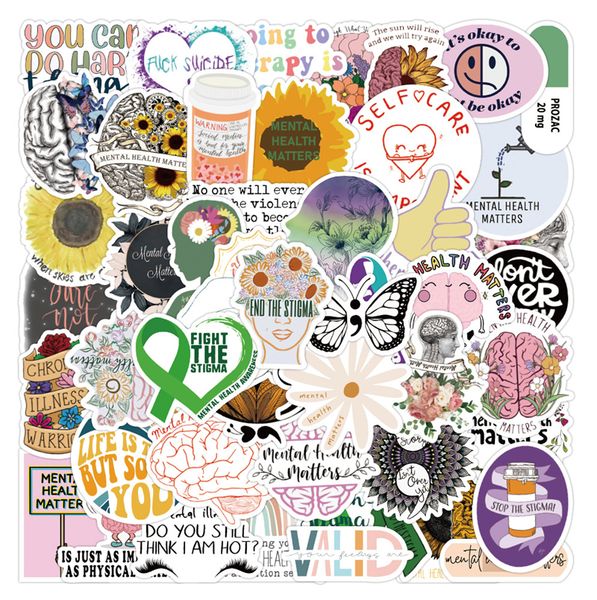 mental health stickers 50pcs awareness vinyl decal gift sticker for adults therapist w1273
mental health stickers 50pcs awareness vinyl decal gift sticker for adults therapist w1273