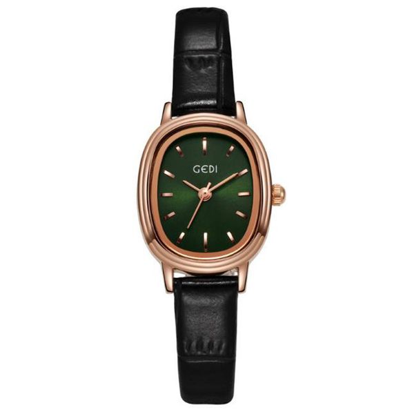 gedi's new autumn fashion niche design retro style quartz watches women simple and compact temperament for women's watch birthday, Slivery;golden
gedi's new autumn fashion niche design retro style quartz watches women simple and compact temperament for women's watch birthday, Slivery;golden