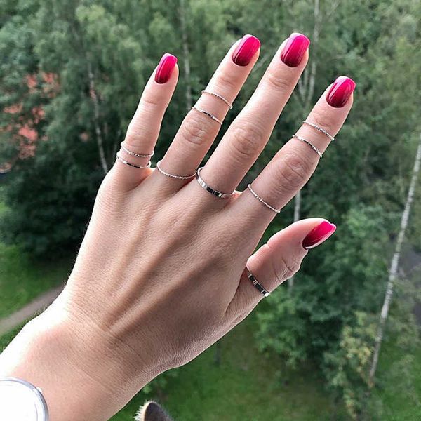 cluster rings 10pcs fashion simple rings for women vintage thin slim gold color silver color joint rings sets for women jewelry finger jewel, Golden;silver
cluster rings 10pcs fashion simple rings for women vintage thin slim gold color silver color joint rings sets for women jewelry finger jewel, Golden;silver